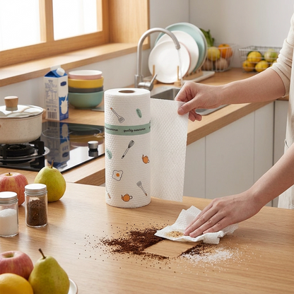 Washable Dry-Wet Dual-Use Cleaning Cloth