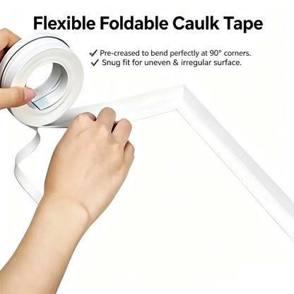 Waterproof & Adhesive Caulk Strip-Applicable to bathrooms and kitchens