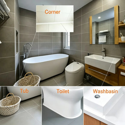 Waterproof & Adhesive Caulk Strip-Applicable to bathrooms and kitchens