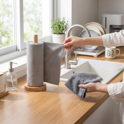 Superfine Fiber Tearable Cleaning Cloth