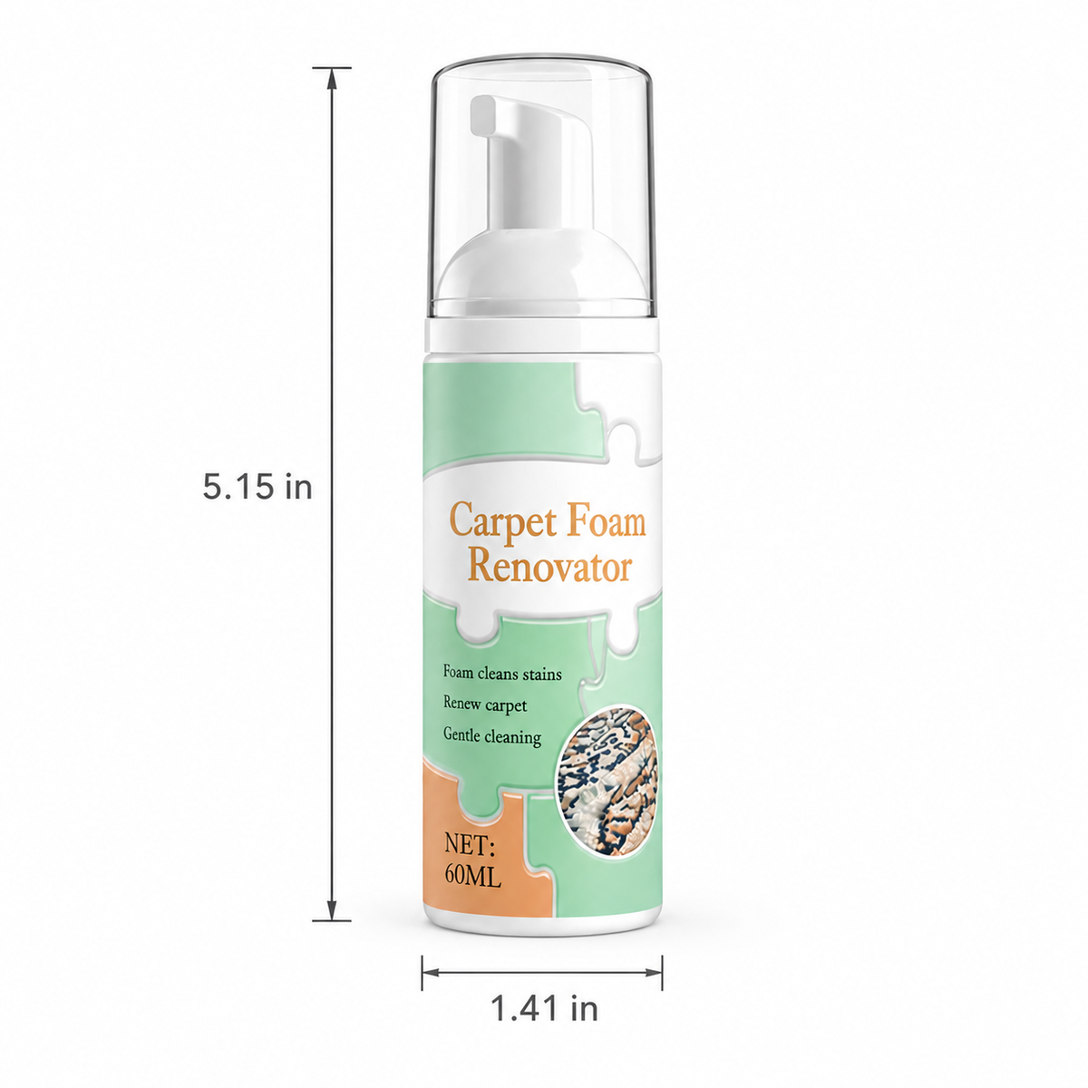 Carpet and Fabric Cleaning Foam
