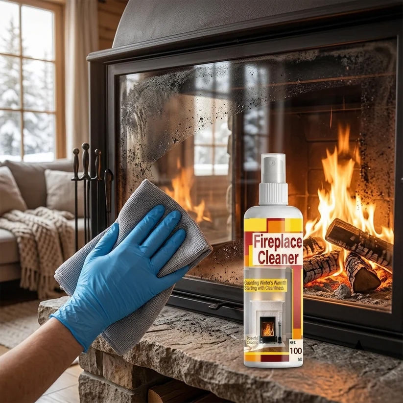Fireplace Glass Cleaner