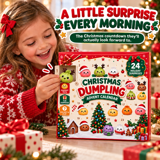 Dumpling Squishy Advent Calendar 2026 – 24 Surprises