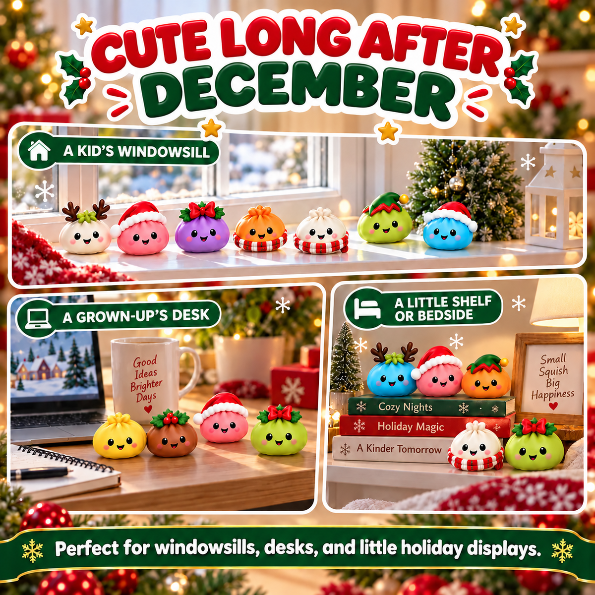 Dumpling Squishy Advent Calendar 2026 – 24 Surprises