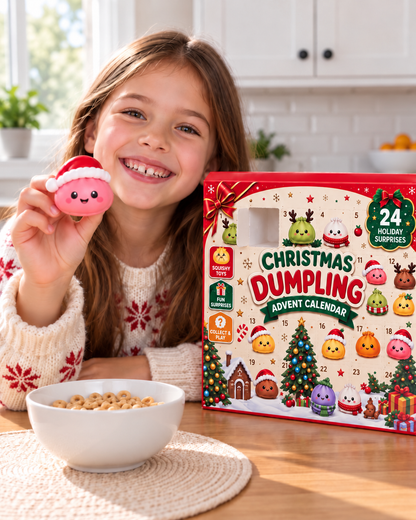 Dumpling Squishy Advent Calendar 2026 – 24 Surprises