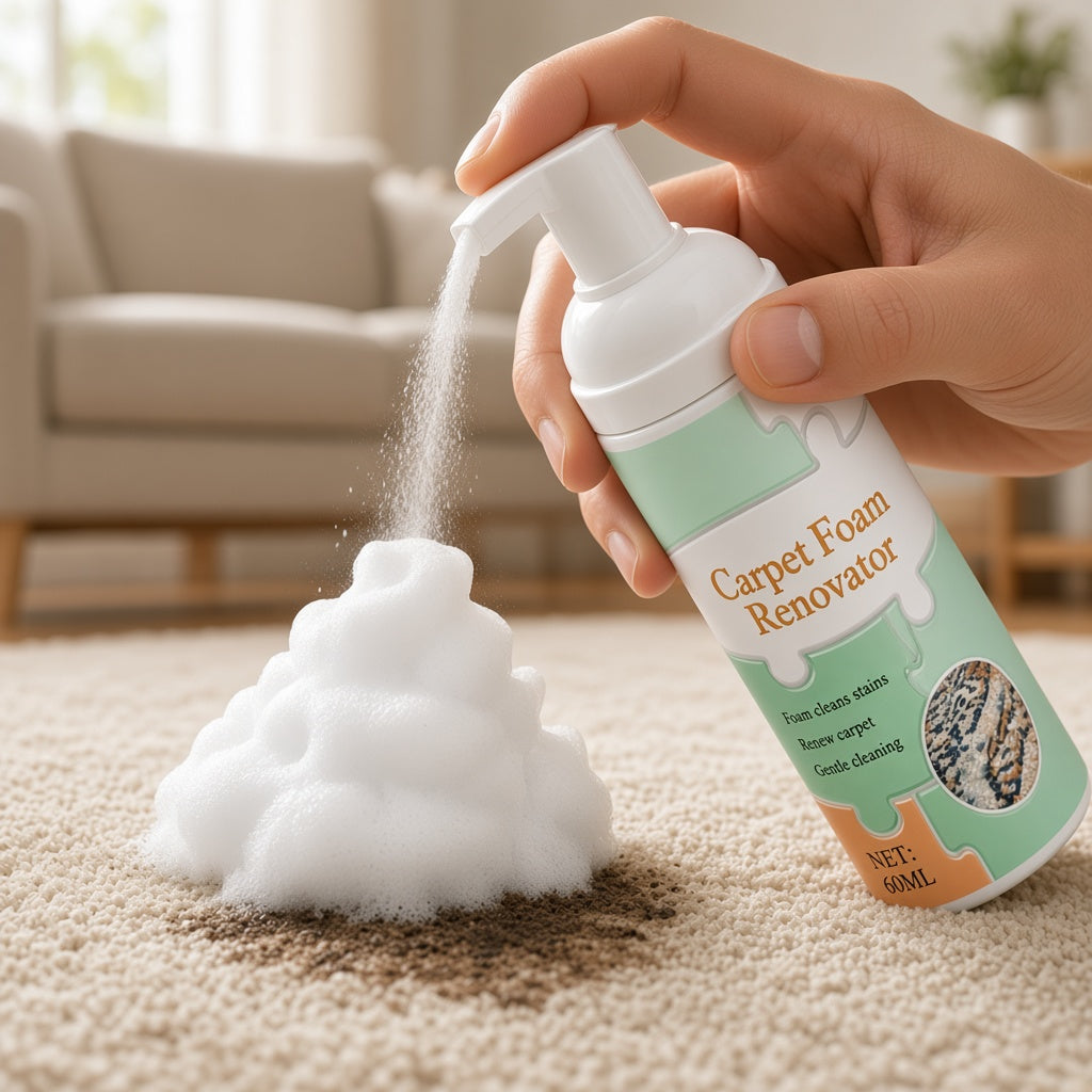 Carpet and Fabric Cleaning Foam